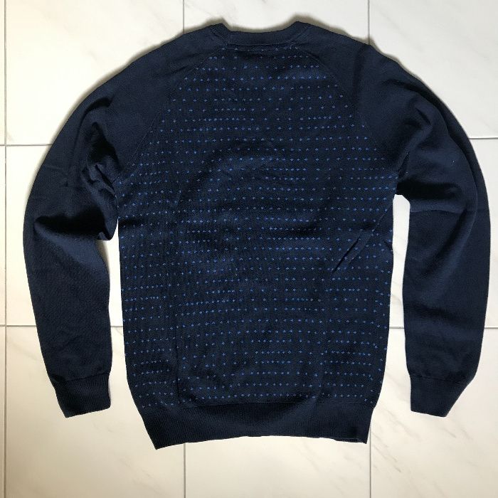 Sweter swetr bluza ADIDAS NEO granatowy granatowa okrągły Rozmiar M