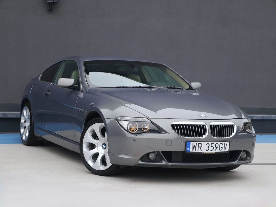 BMW Seria 6 645CI 4.4 V8 333HP Automat Navi Skóry ZADBANA