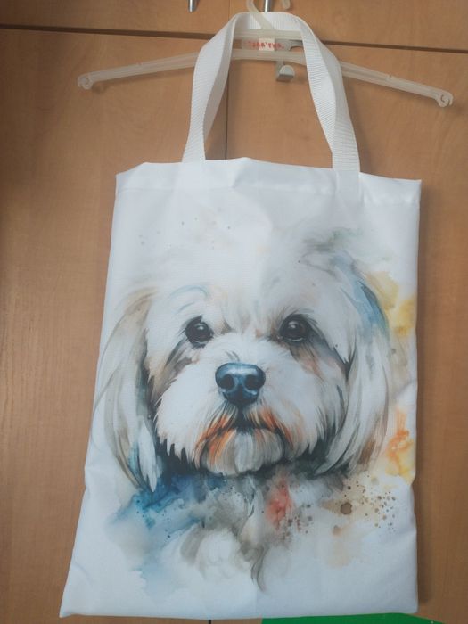 Torba na zakupy. Prezent, pojemna, wytrzymała. Handmade