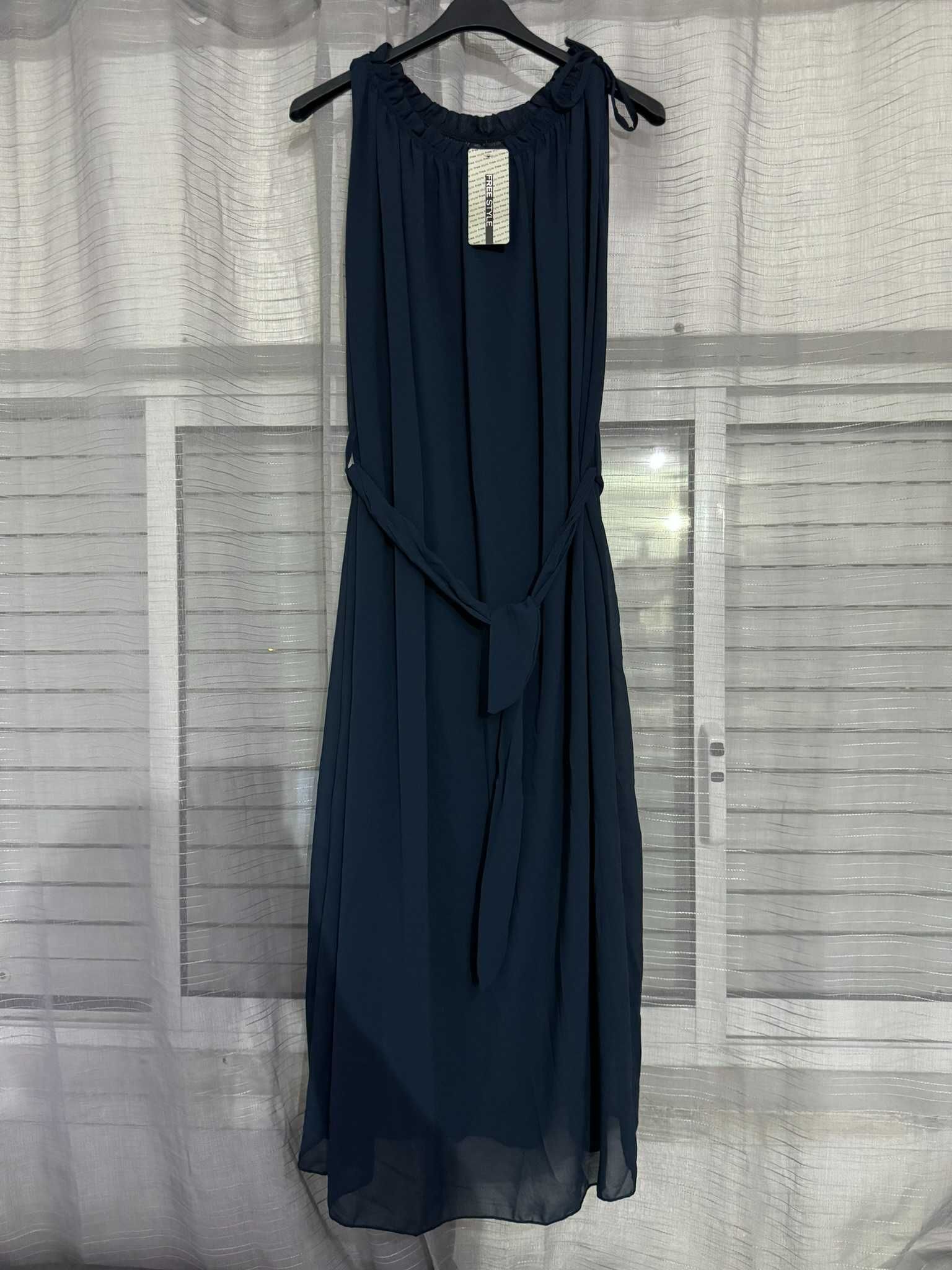 Vestido Direito com cinto
