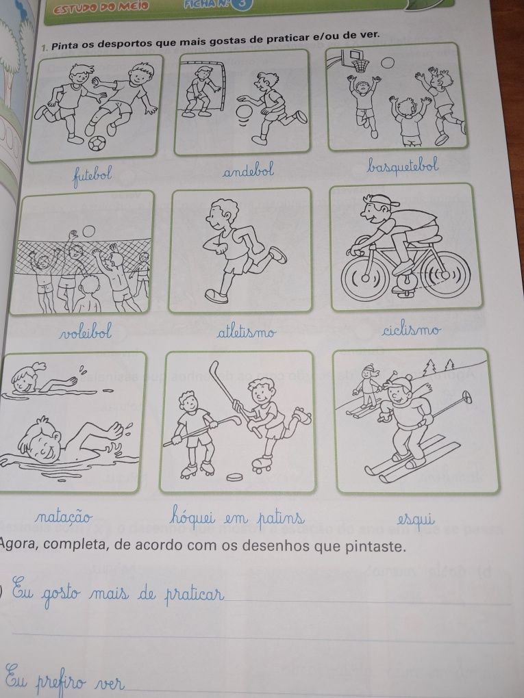 Livro de Férias do 1° para o 2° ano