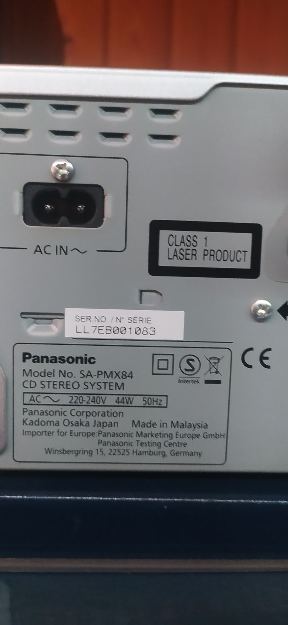 HI -Fi музичний центр(система) Panasonic  SA-PMX84 з Німеччини