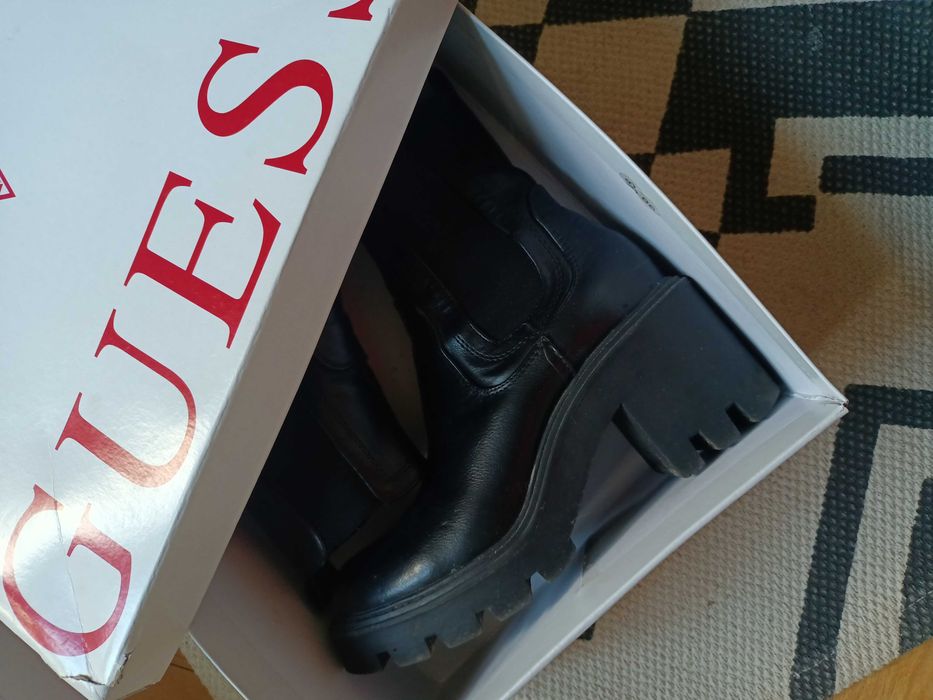 Buty skórzane damskie