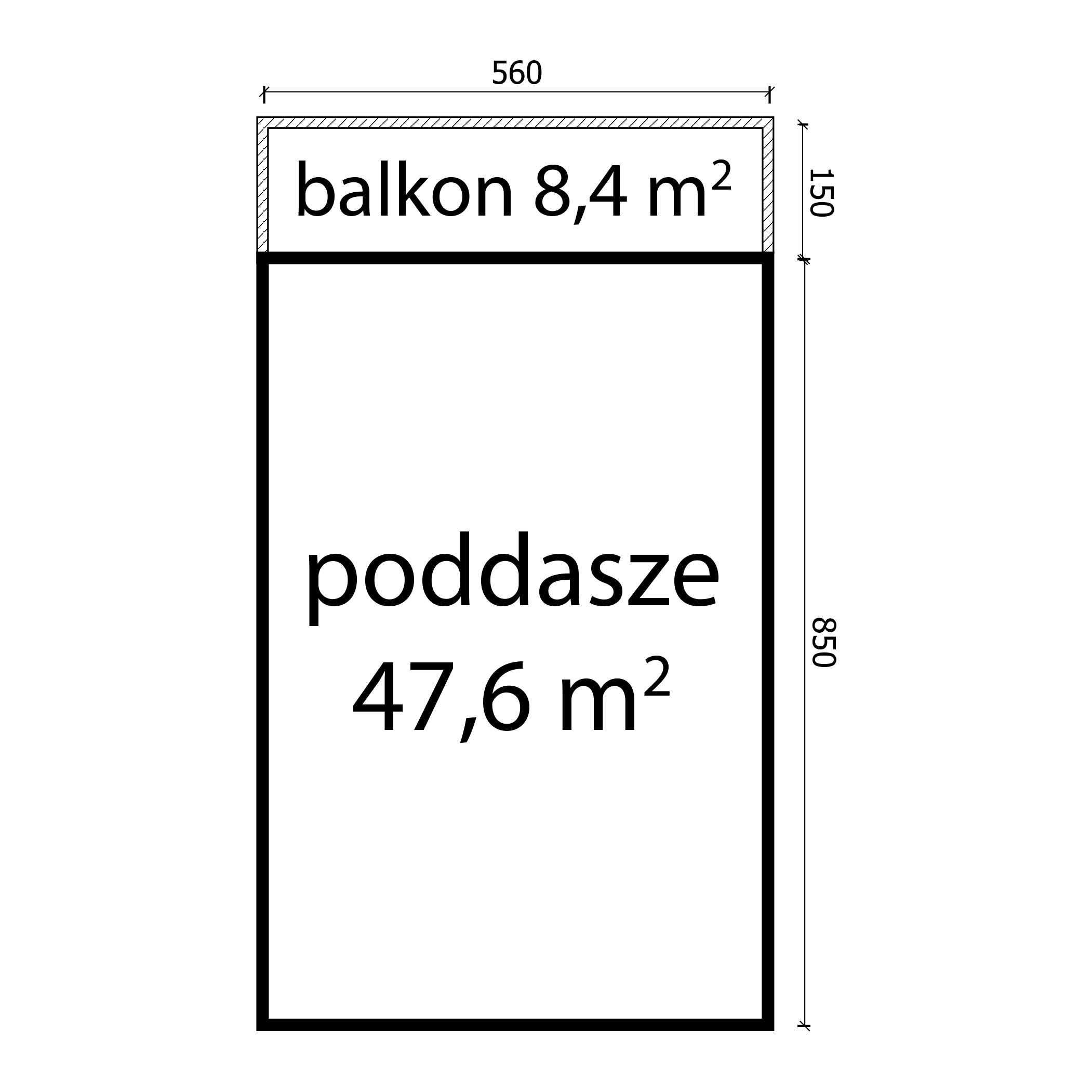 Materiał na Domek z Bali 180 mm Całoroczny