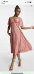 ciemnoróżowa sukienka asos design 34 bridesmaid