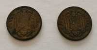 2 moedas de peseta 1947