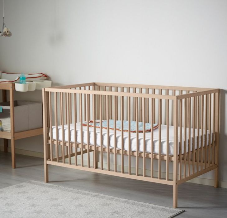 Дитяче ліжечко IKEA  SNIGLAR бук