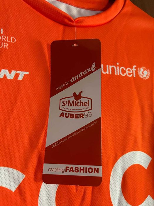 Nowa koszulka rowerowa XL DMTEX Sport, CCC z imieniem Sebastian/Artur
