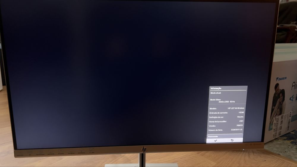 HP U27 4K wireless