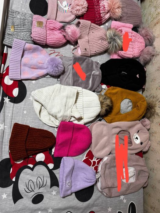 Шапочки,зимова шапка, зимове взуття,зимняя обувь