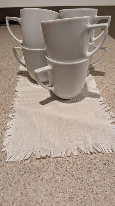 Zestaw 6 kubków porcelanowych polska porcelana Karolina