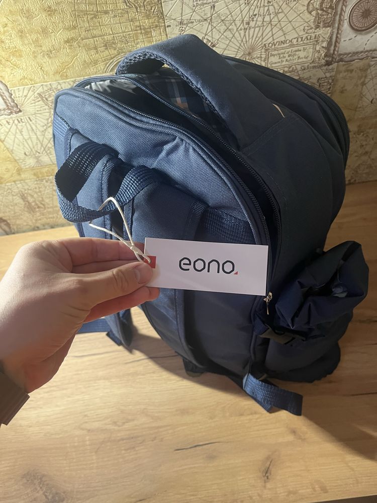 Рюкзак для пікніка з набором посуду та ковдрою Eono Cool Bag