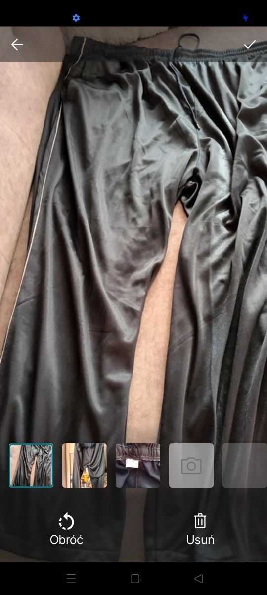 Spodnie dresowe 7xl nowe granat