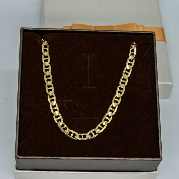 Złoty łańcuszek 585 17,68 gram 55cm Gucci PEŁNY Nowy WYSYŁKA GRATIS