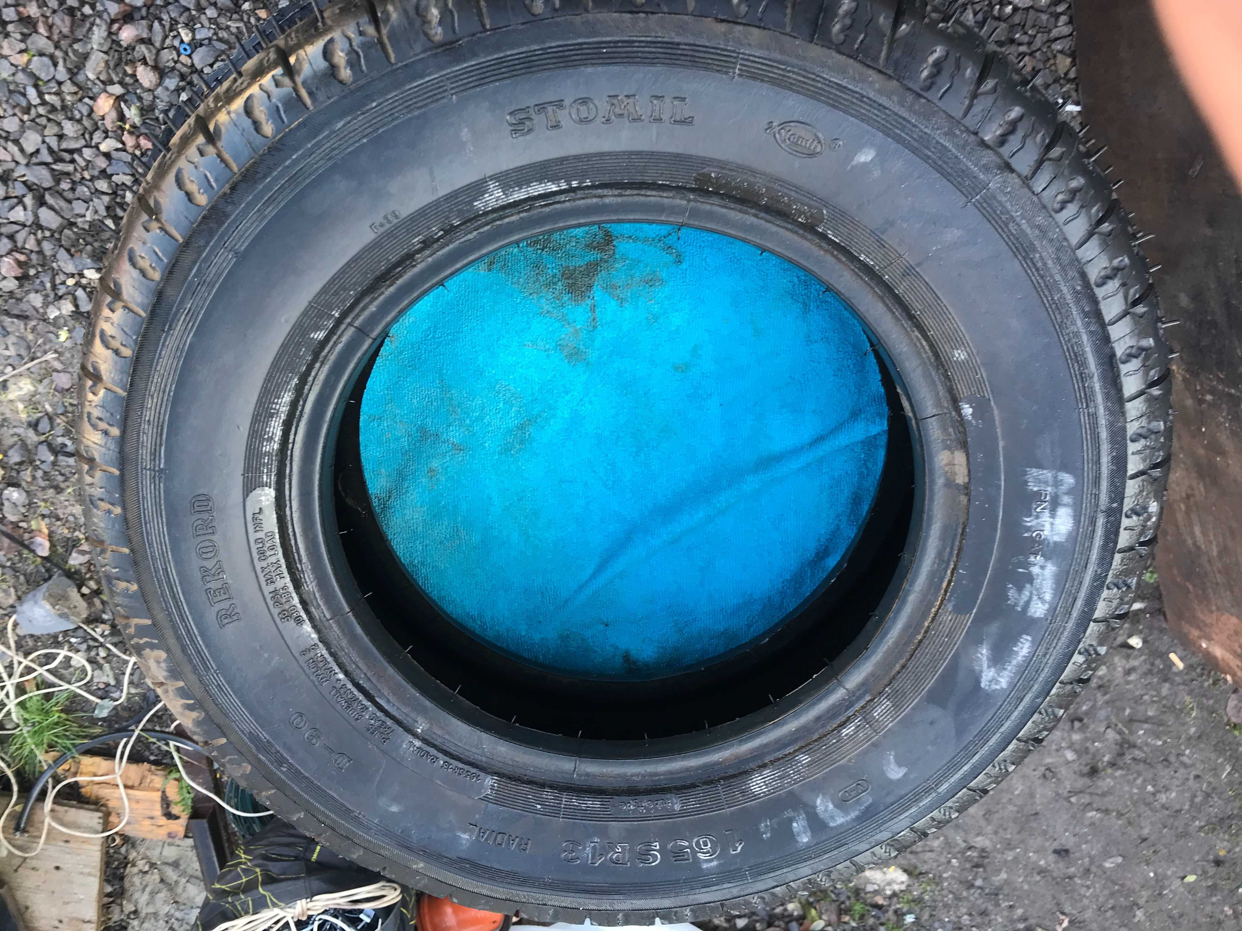 Opona fiat 125p   stomil 13  jak nowa  rarytas   165SR13