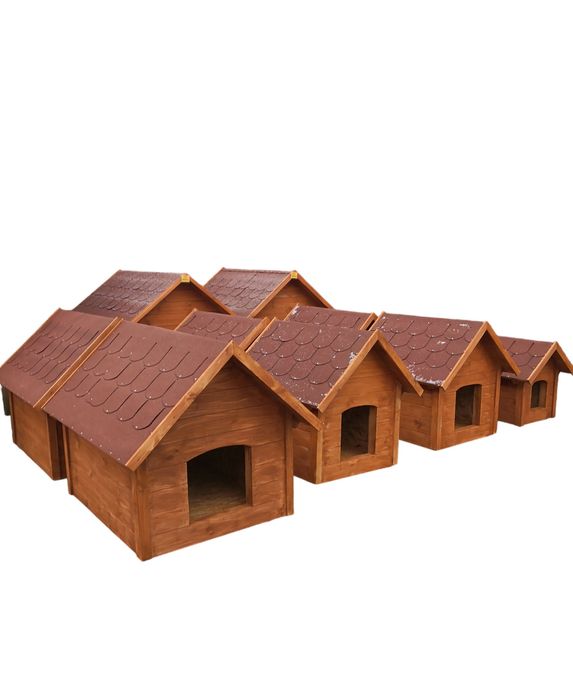 Buda dla psa ocieplana solidna nowa każdy wymiar Owczarek