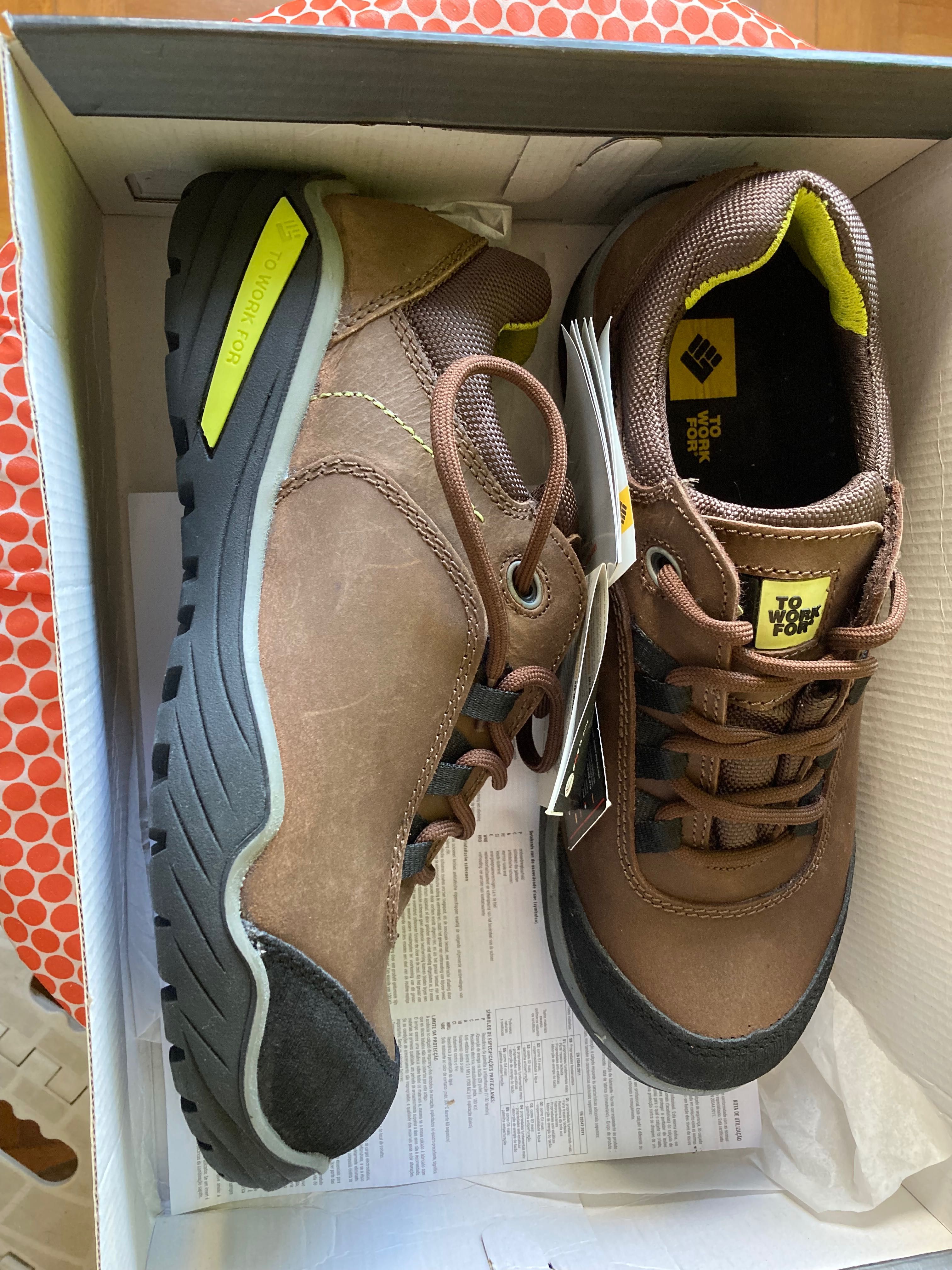 Sapatos Trabalho Homem - Tam 41 EU -    Marca ToWorkFor - A estrear