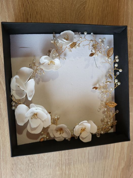 Wianek Noelia ślubny wianek