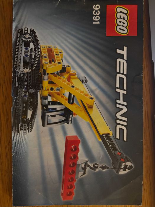 LEGO 9391 Technic Dźwig gąsienicowy 2w1