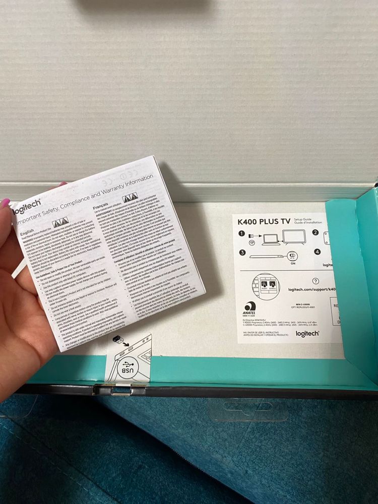Logitech K400 Plus TV — нова бездротова клавіатура з тачпадом