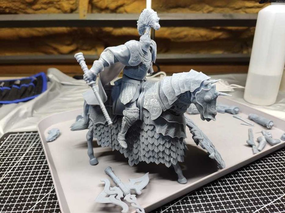 Żywiczny Druk 3D na zamówienie SLA FDM Figurki Miniaturki DnD Bits