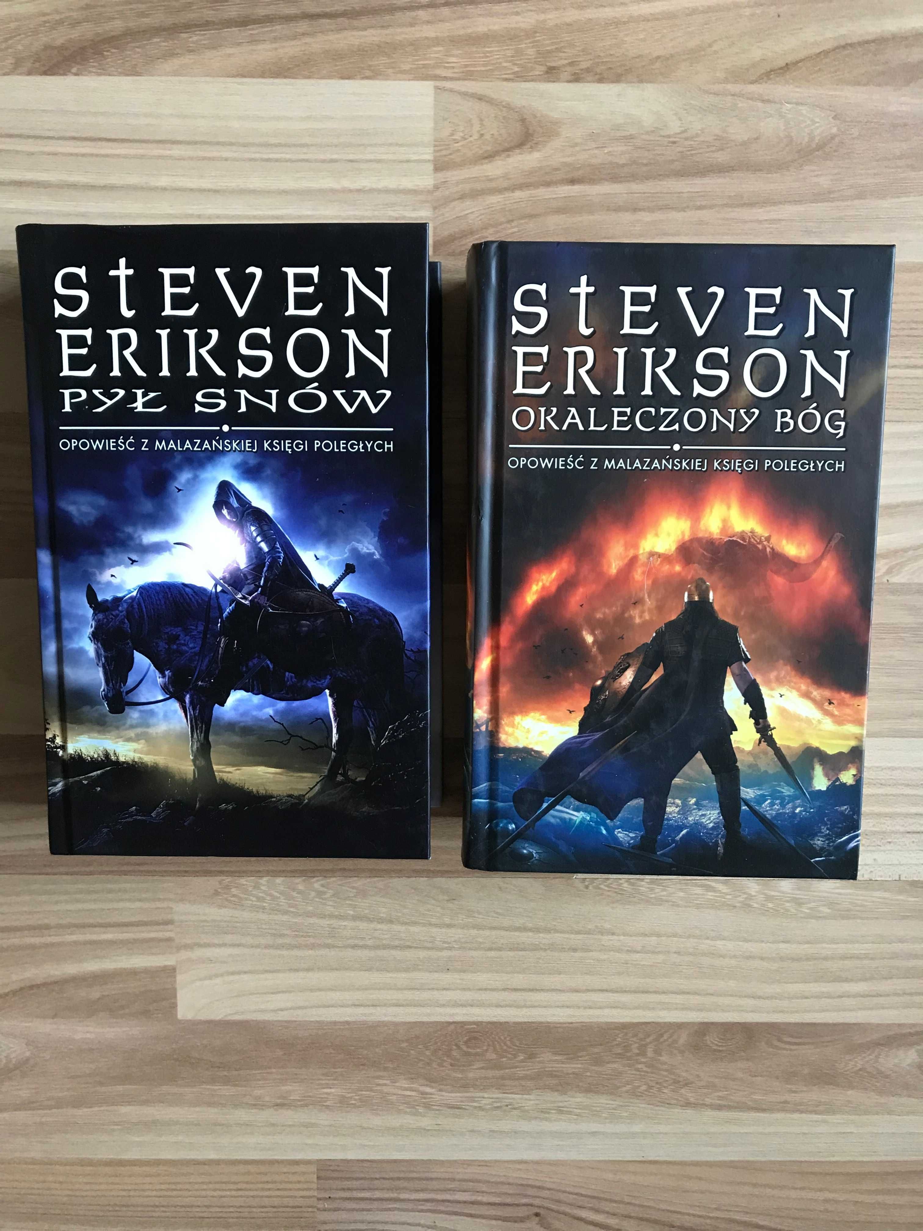 Steven Erikson Malazańska Księga Poległych komplet NOWE twarde