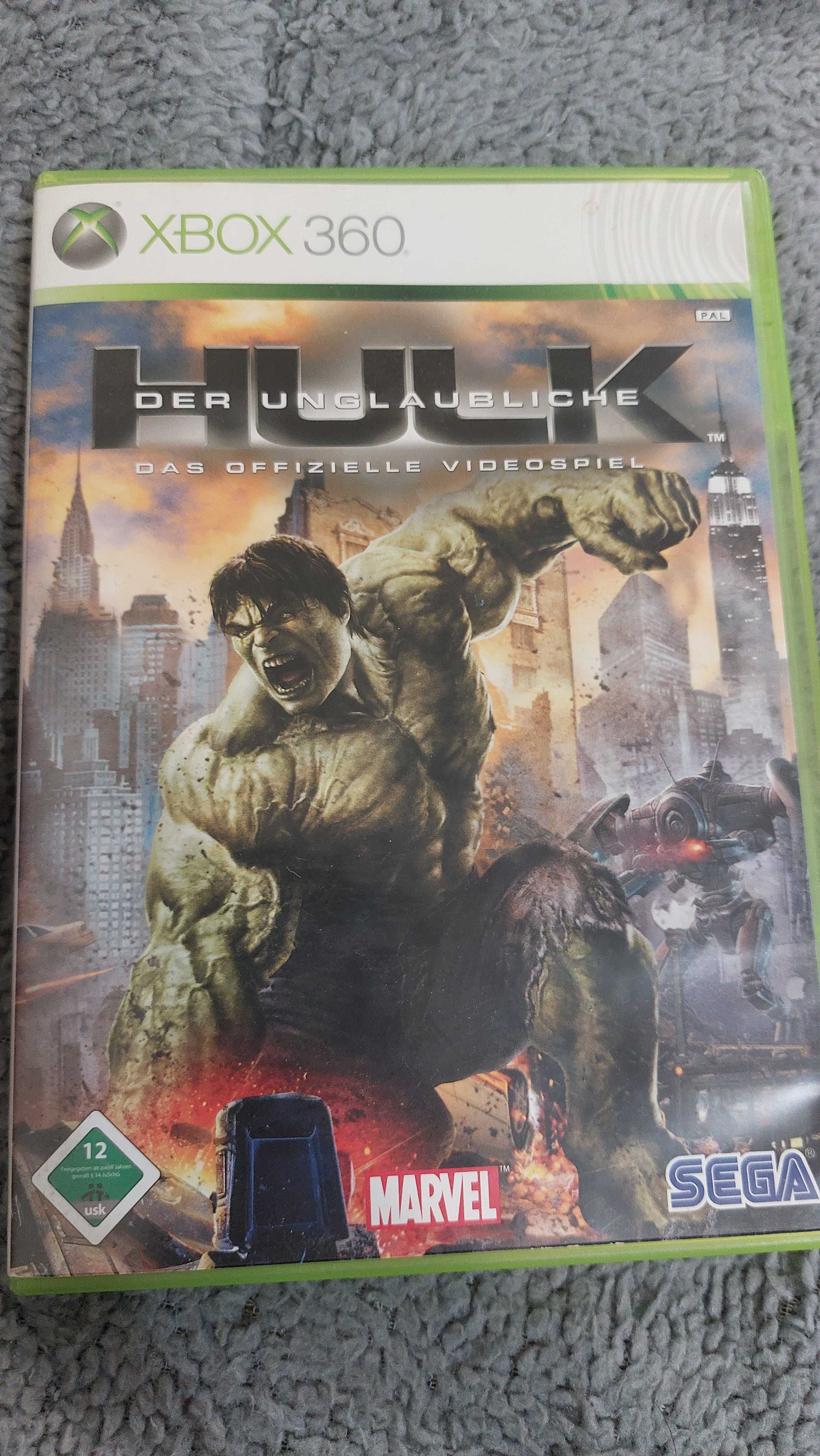 Gra Hulk na xbox 360.Stan dobry.