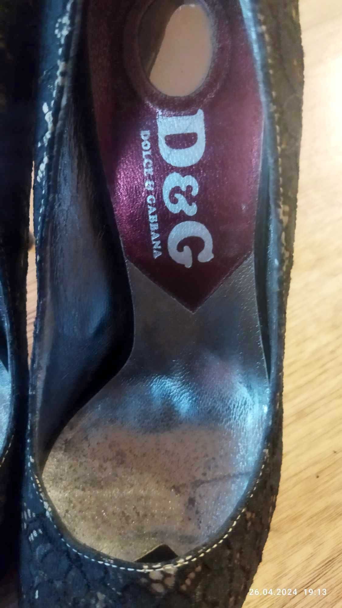 Dolce & gabbana szpilki  roz 37