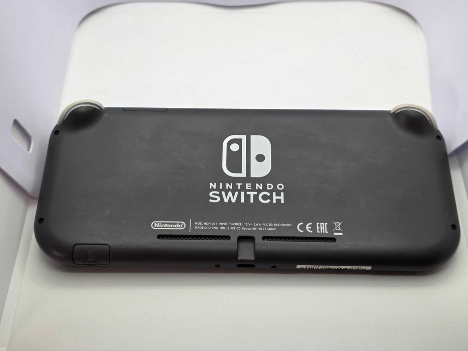 Konsola Nintendo Switch Lite szara, komplet