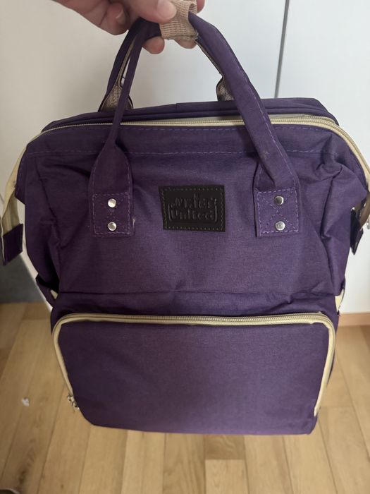Mochila / Mala Maternidade e berço 2 em 1 para bebé