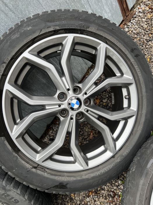 Alufelgi bmw 19 cali 5x112 z oponami zimowymi styling 694 x3 g01 G