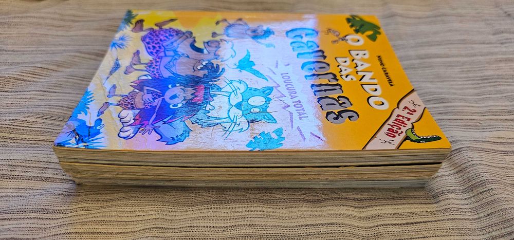 2 Livros "O Bando das Cavernas" - (Vol 3 Vendido)