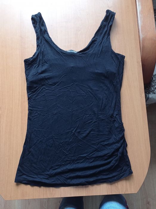 Czarna bluzka ciążowa/do karmienia.