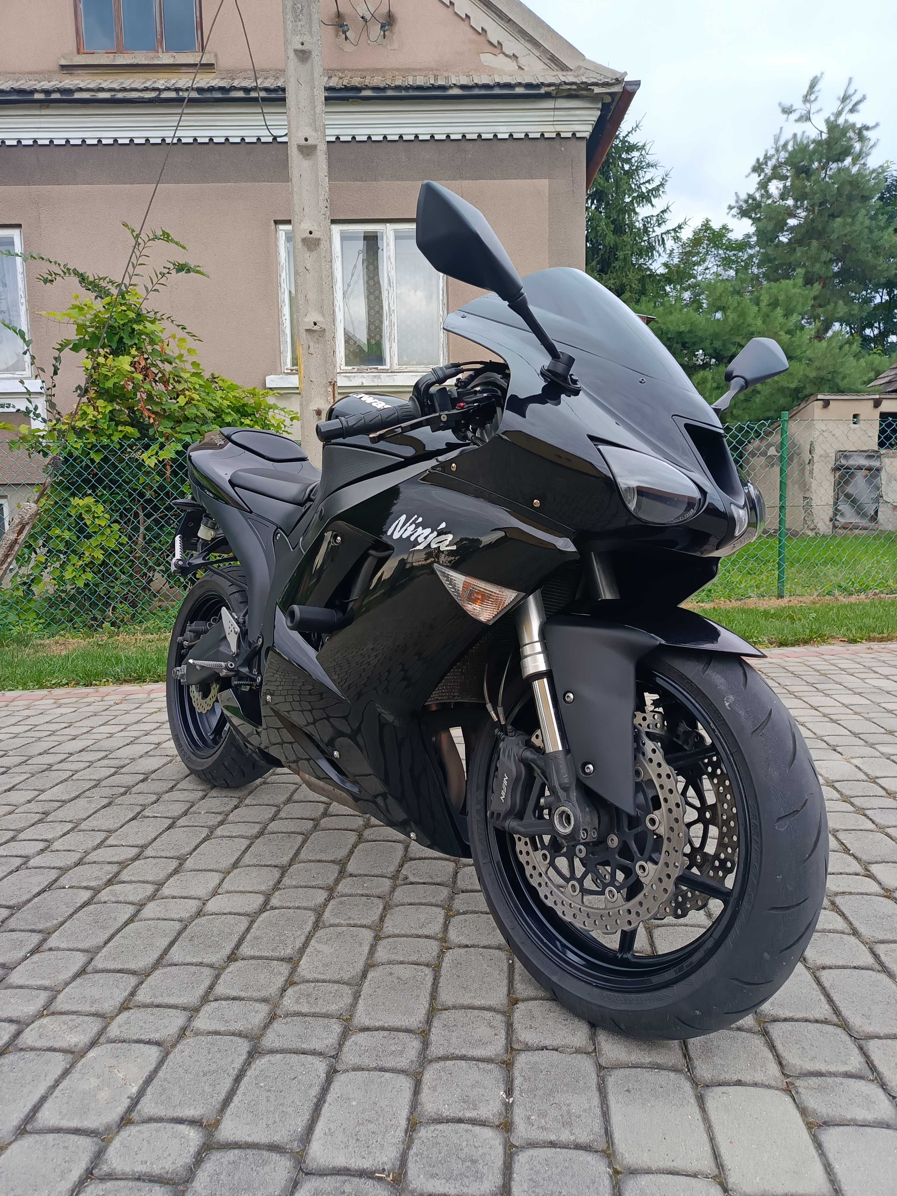 Kawasaki zx6r dużo dodatków