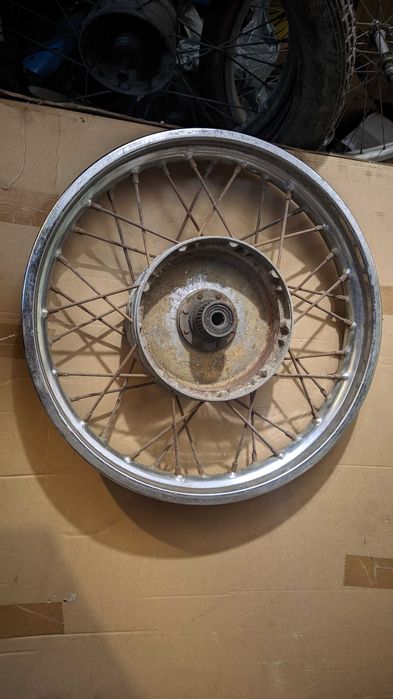 Колесо мотоцикла иж 18 радиус