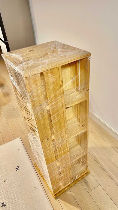 Rotating Bookshelf (Solid Wooden bookshelf)