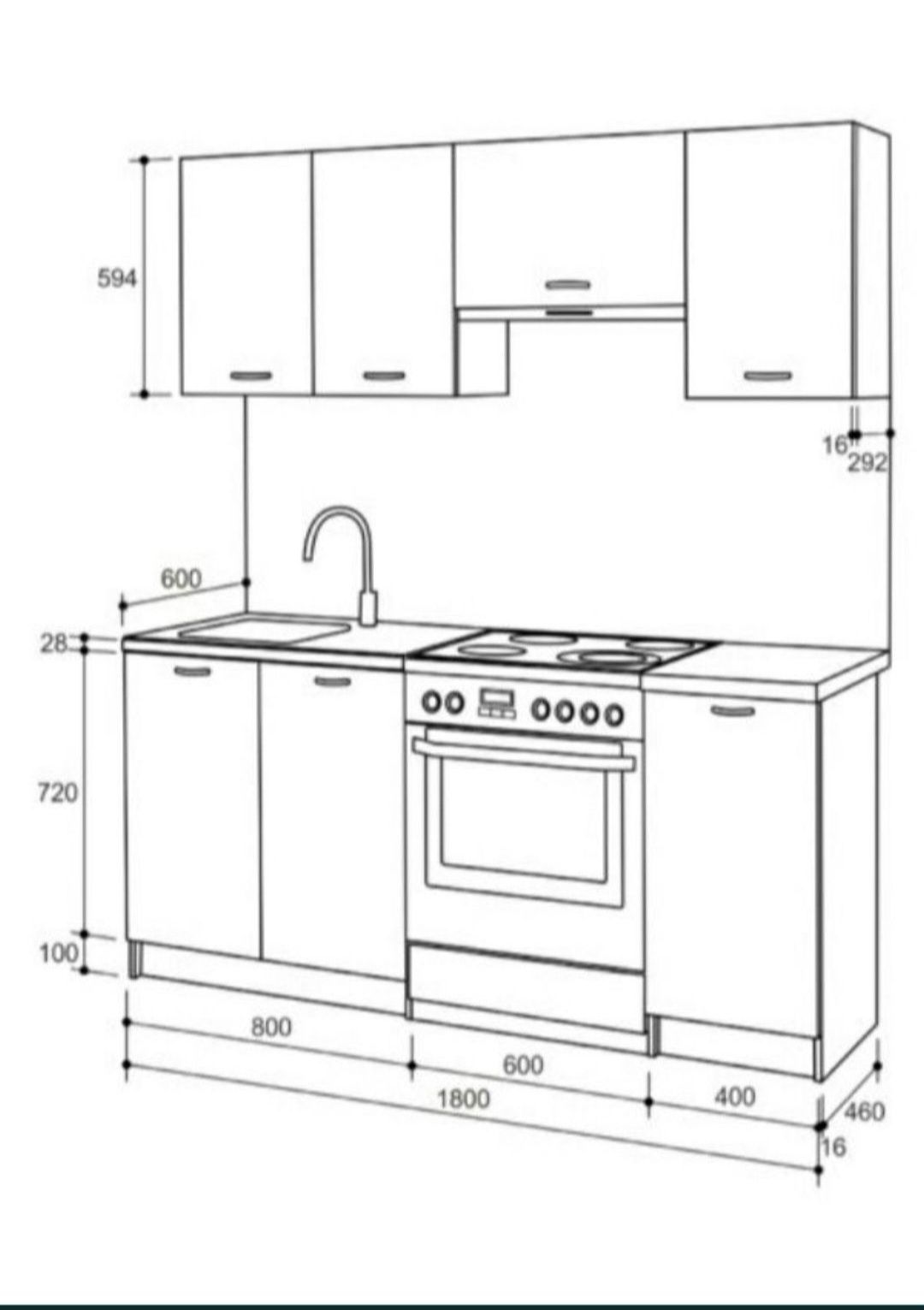 Новые кухни кухня кухонный гарнитур шкаф на кухню мебель (доставка)