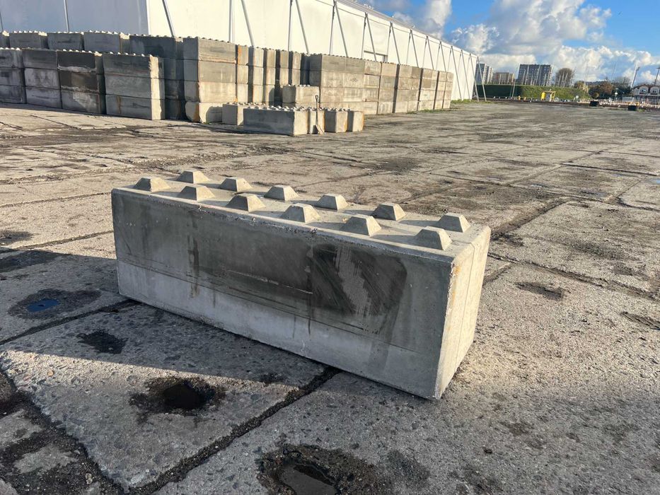 Ściana mur BLOK oporowy betonowy LEGO KLOCEK 180/120/60CM 60 CM 60 CM