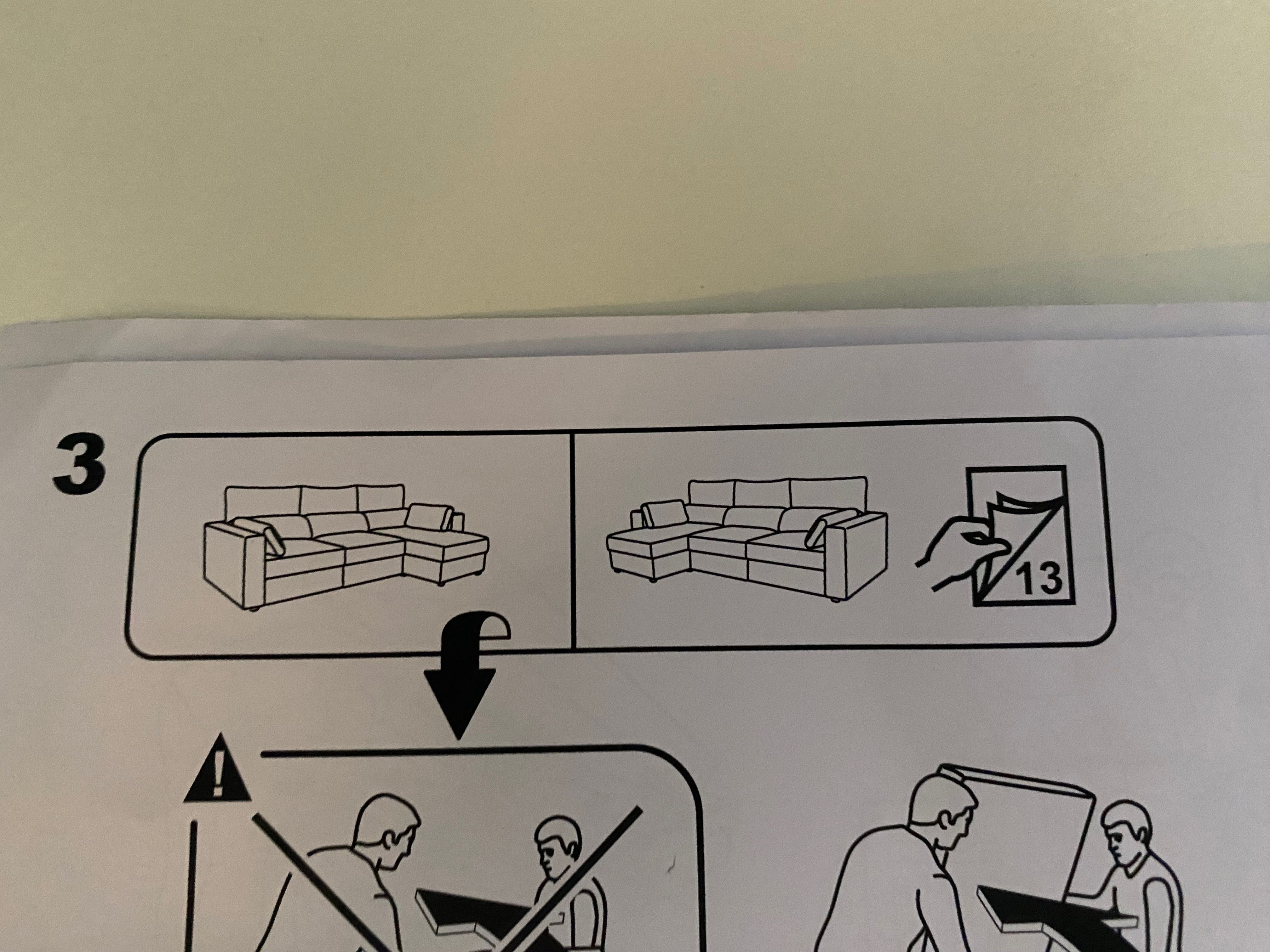 Sofá Eskilstuna Ikea