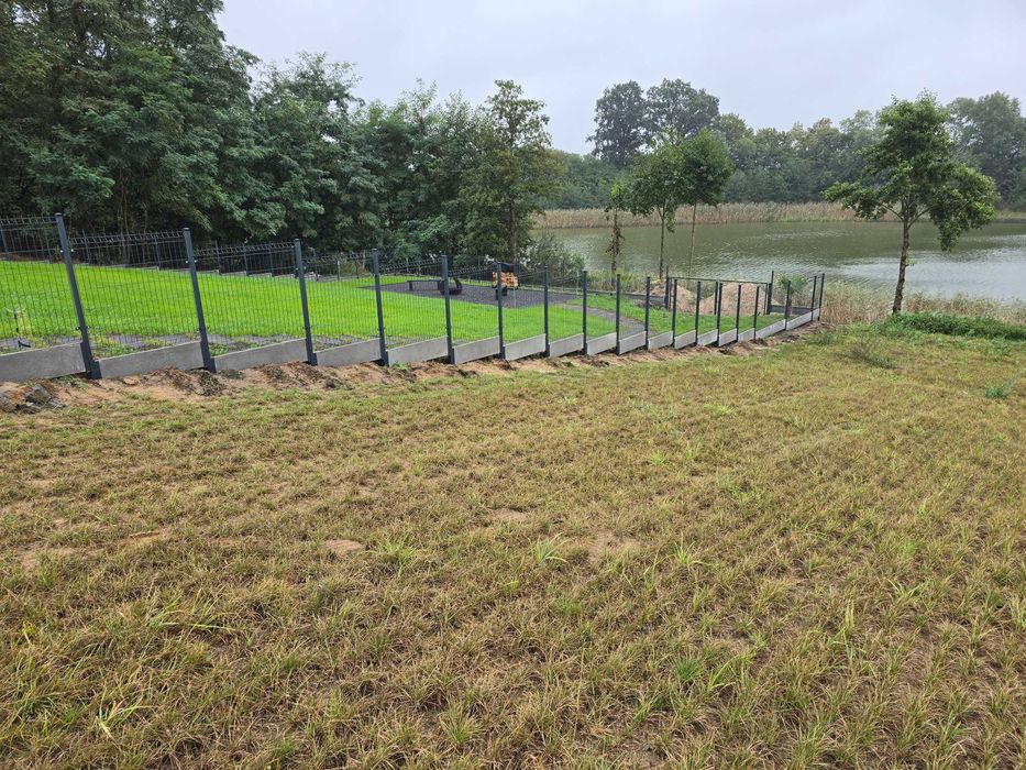 Ogrodzenie panelowe 3d, podmurówka, montaż Ogrodzenia panelowe dowóz