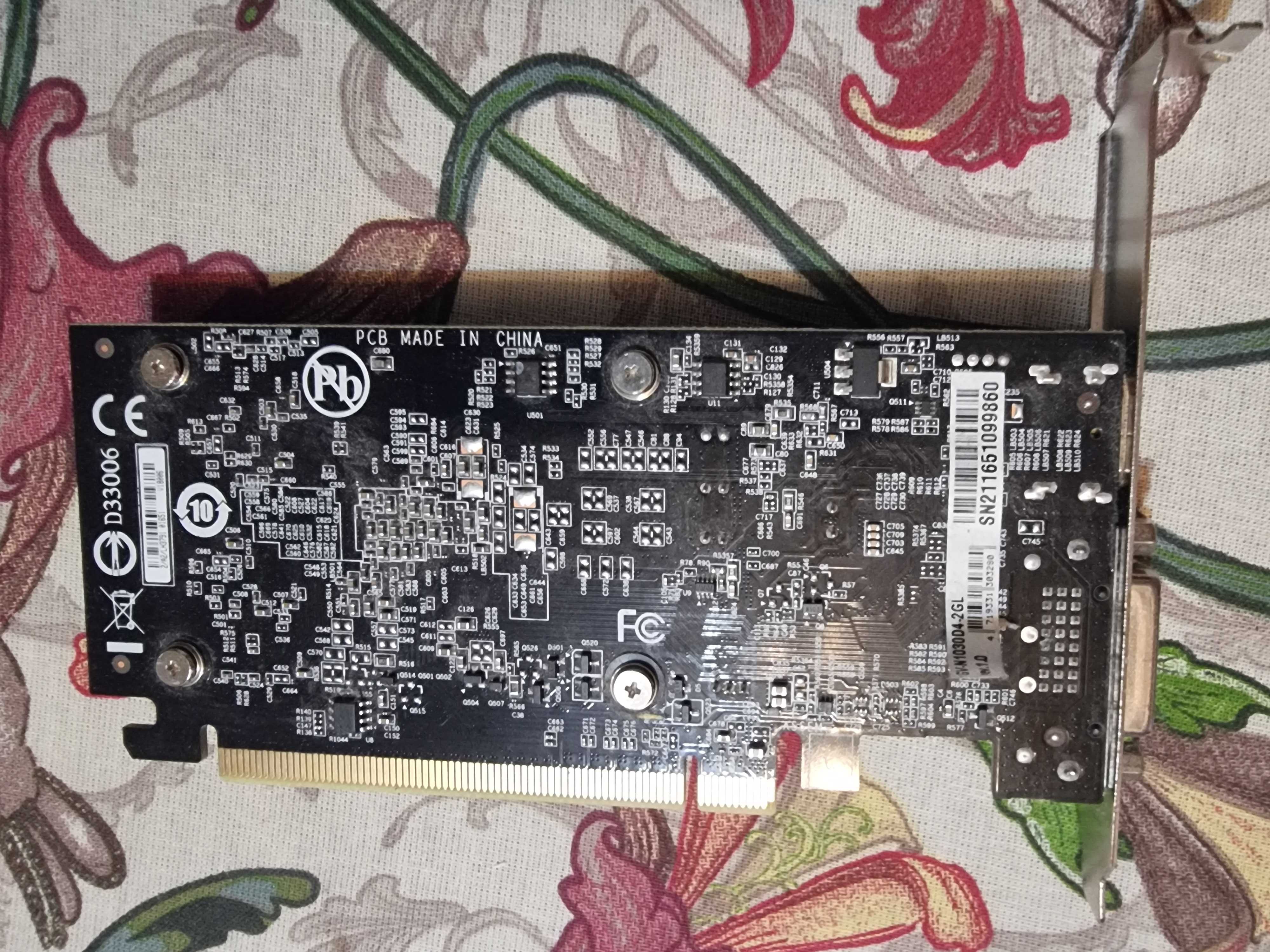 Karta graficzna GT 1030 Low Profile D4 2G