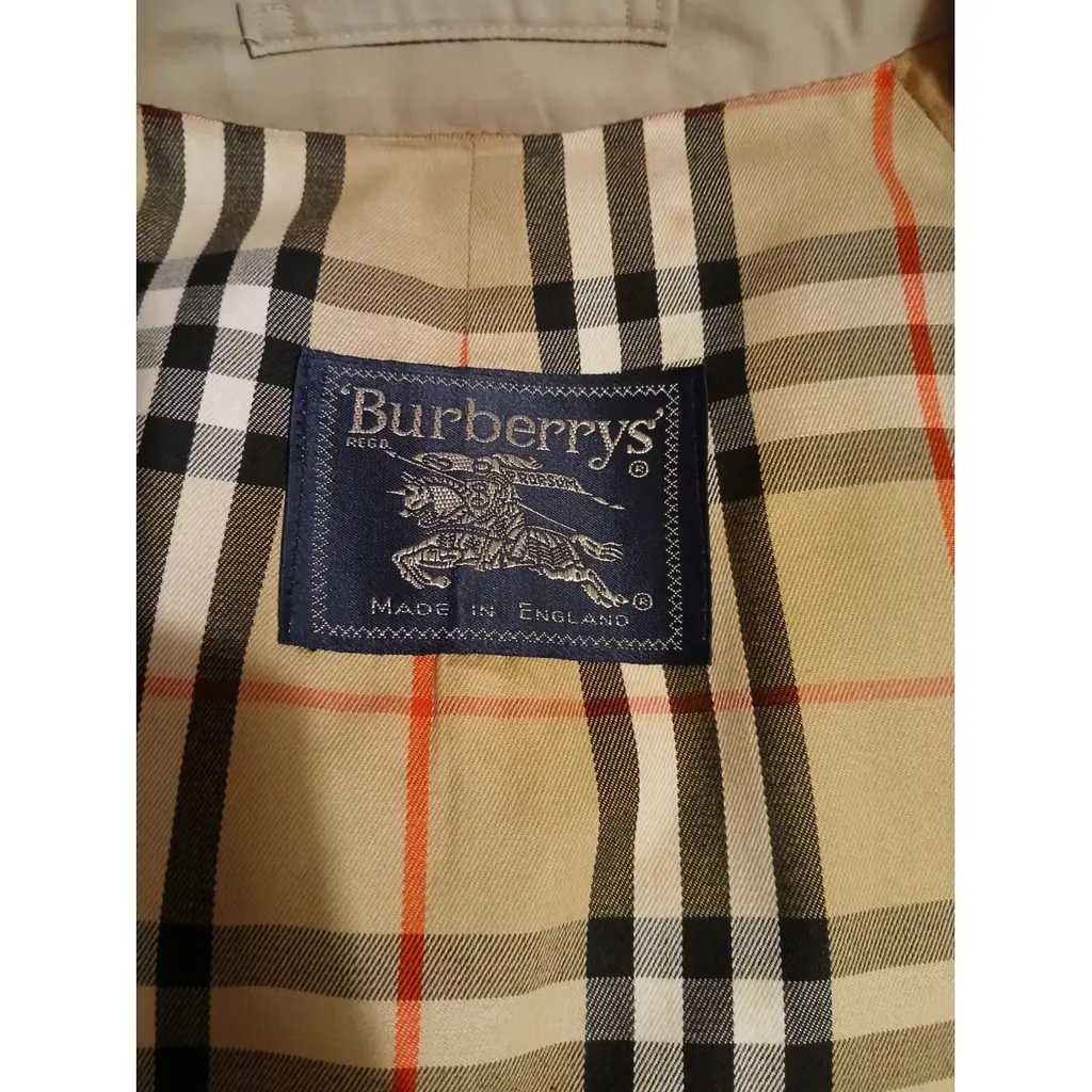Burberry Męski płaszcz typu trencz Burberry Vintage orginal