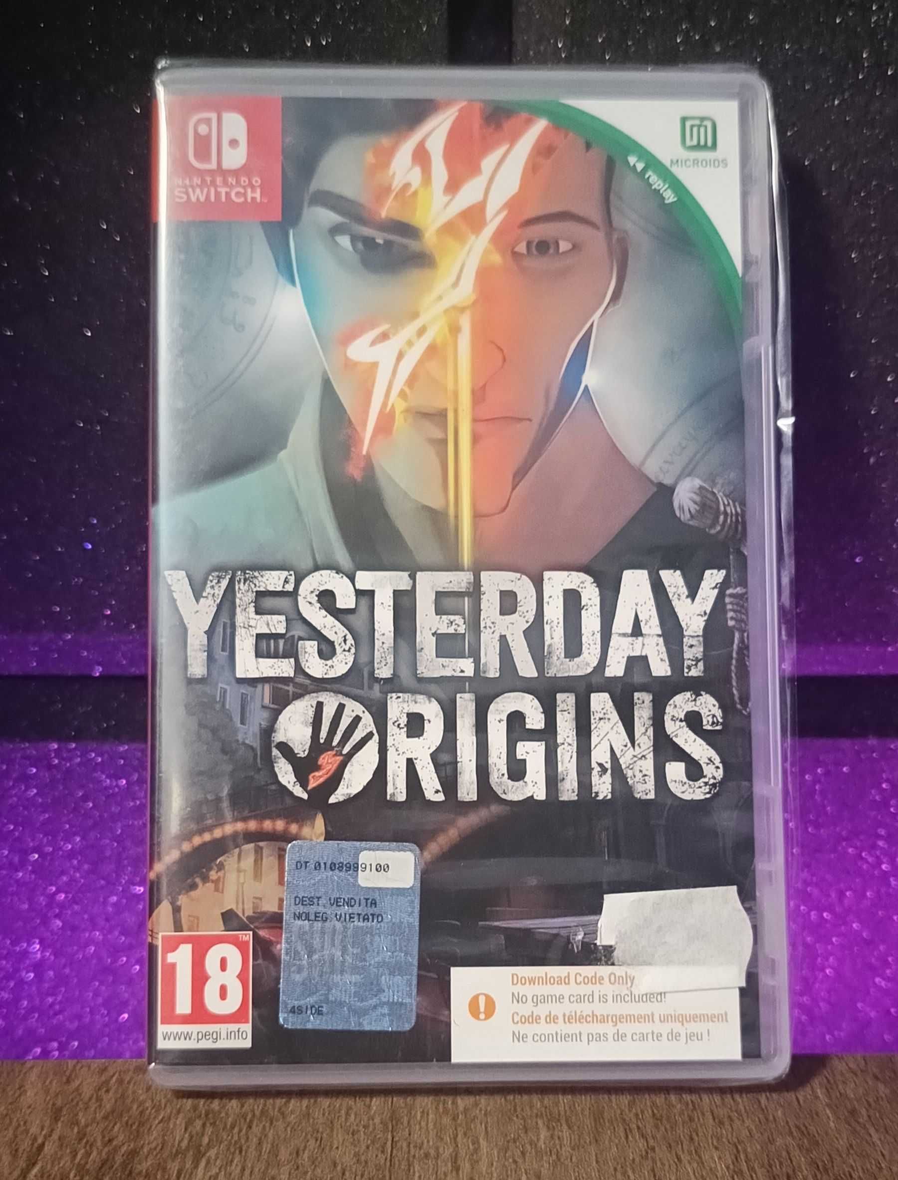 Yesterday Origins Nintendo Switch świetna przygodówka point'n'click PL