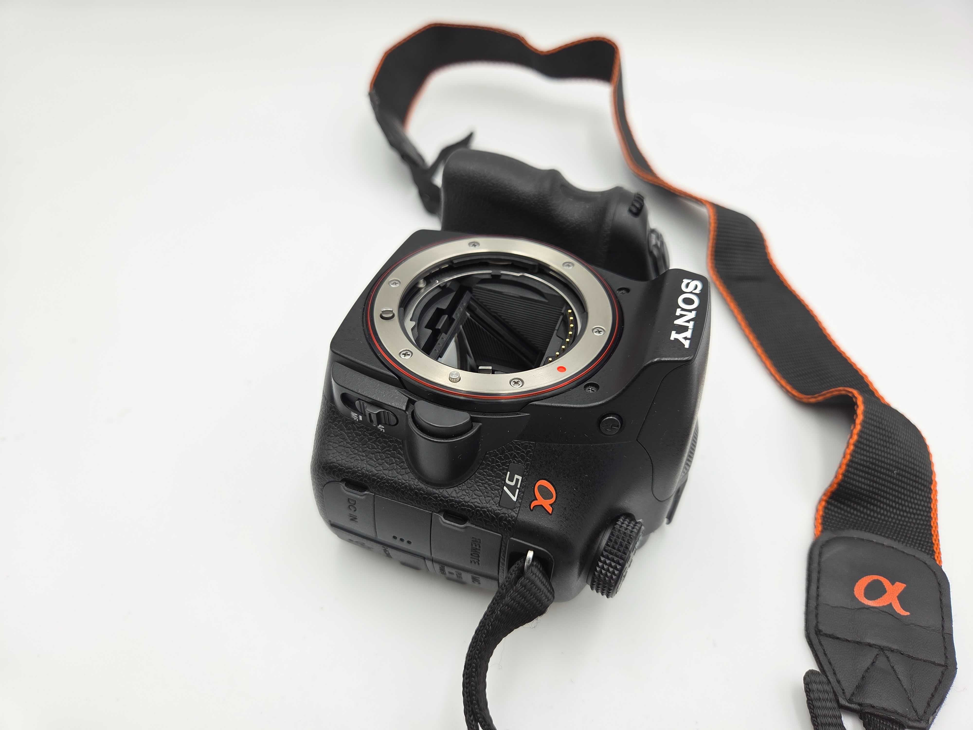 .Aparat Sony A57 body z przebieg tylko 9 tys. zdjęć - idealny stan