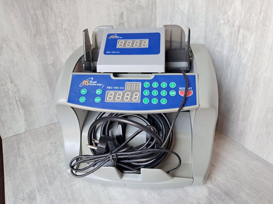 Лічильник банкнот RBC-1003. Счётчик купюр з УФ. Купюросчетная машинка