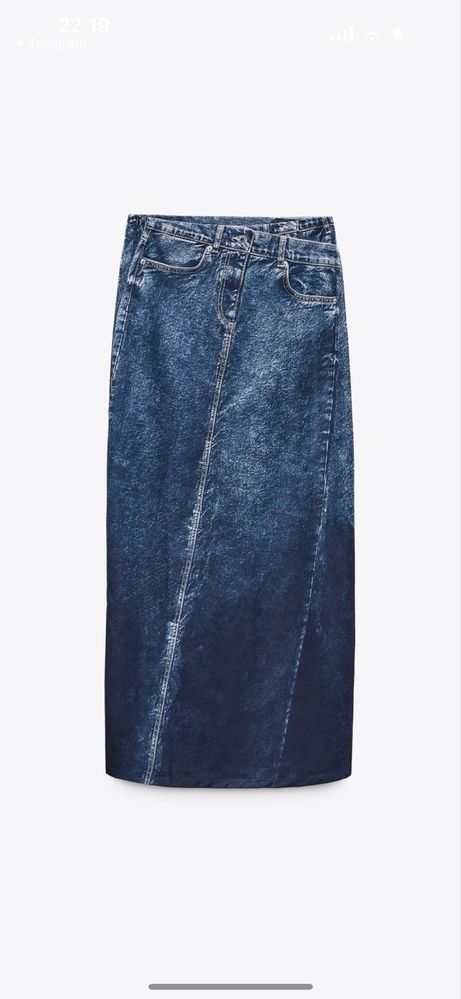 Спідниця Zara напівпрозора