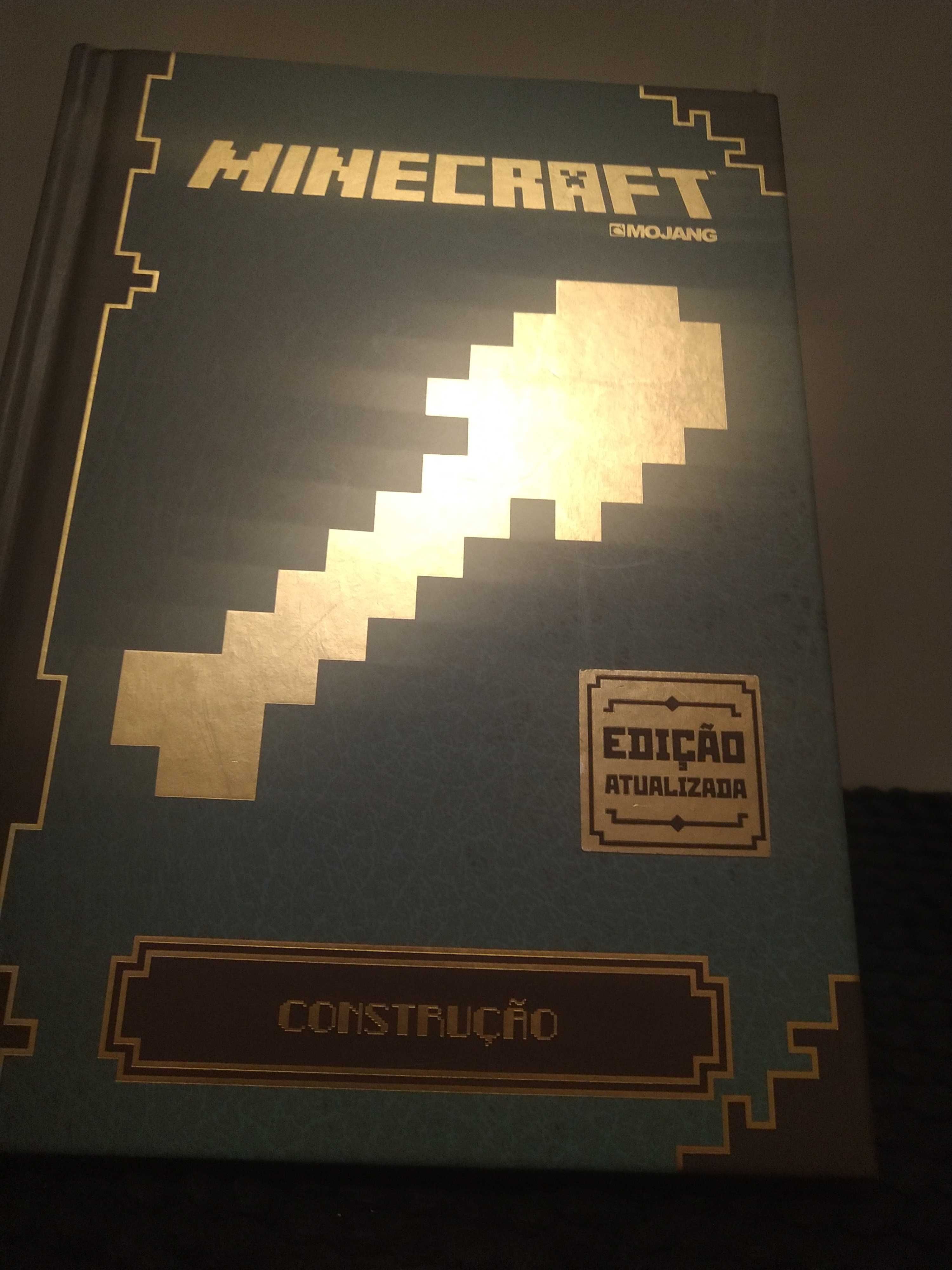 4 livros sobre minecraft oficiais novos