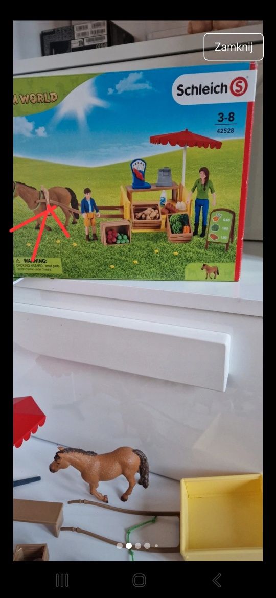 Schleich zestaw konik sklep
