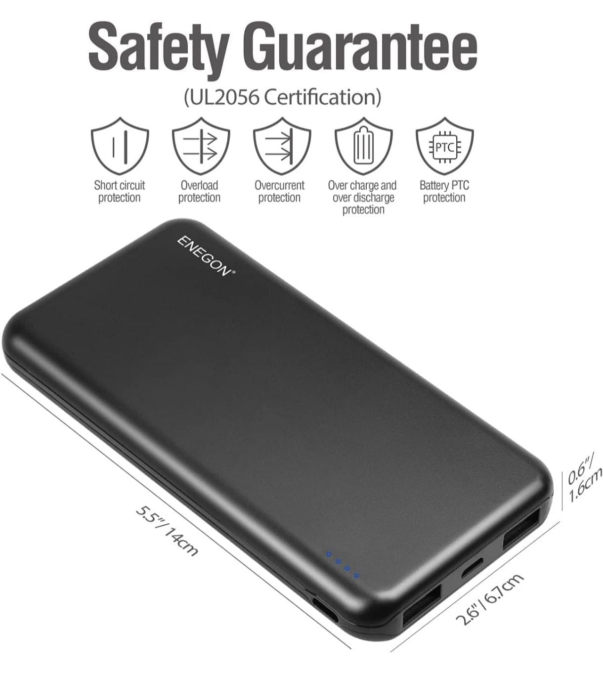 Powerbank 10.000 mAh nova