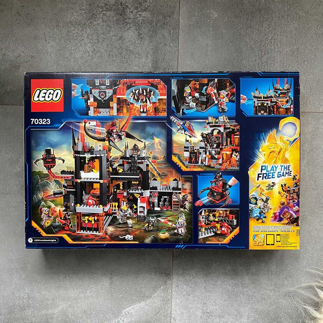 LEGO 70323 Nexo Knights Wulkaniczna kryjówka Jestro